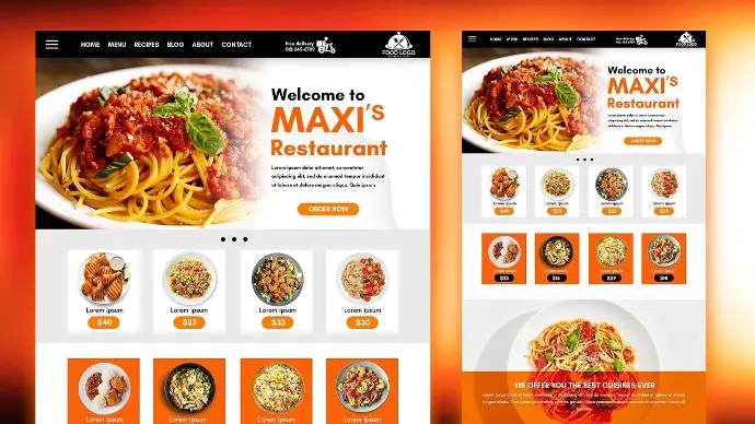food website design services food delivery website design i will do food delivery website design